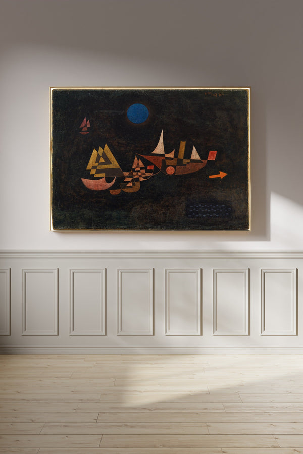 Paul Klee — Departure of the Ships (Abfahrt der Schiffe) | Bauhaus Fine Art Print