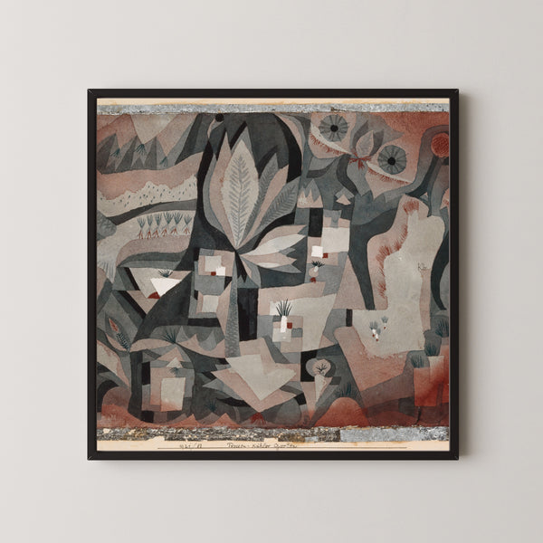 Paul Klee — Dry-Cool Garden (Trocken-Kühler Garten) | Bauhaus Fine Art Print