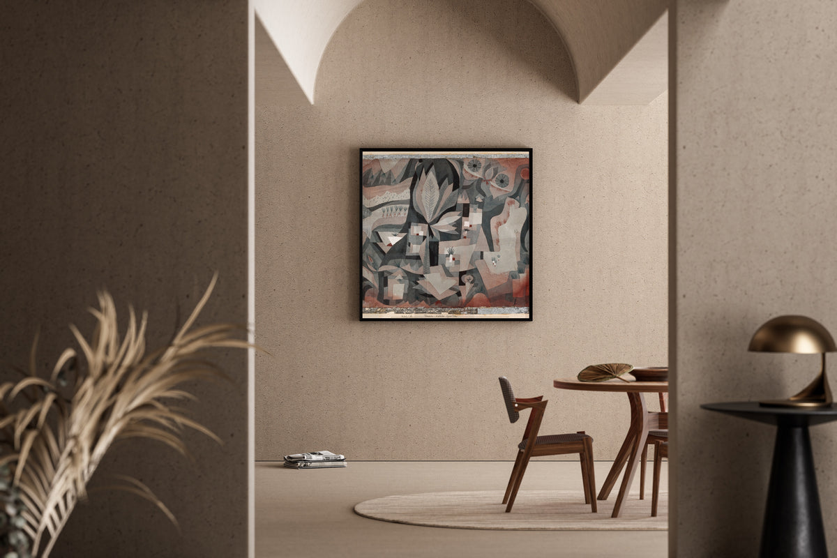Paul Klee — Dry-Cool Garden (Trocken-Kühler Garten) | Bauhaus Fine Art Print - 9ArtPrints