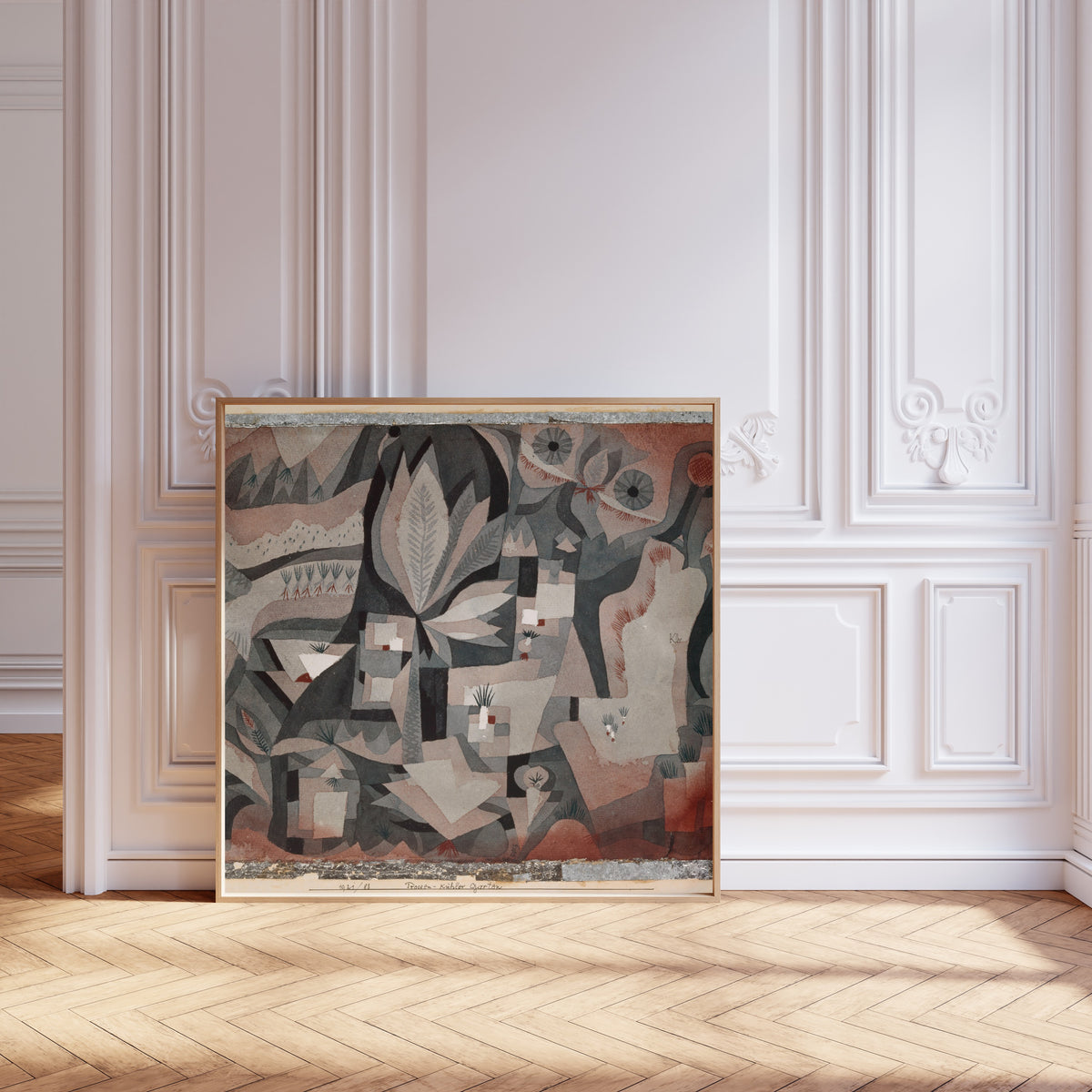 Paul Klee — Dry-Cool Garden (Trocken-Kühler Garten) | Bauhaus Fine Art Print - 9ArtPrints
