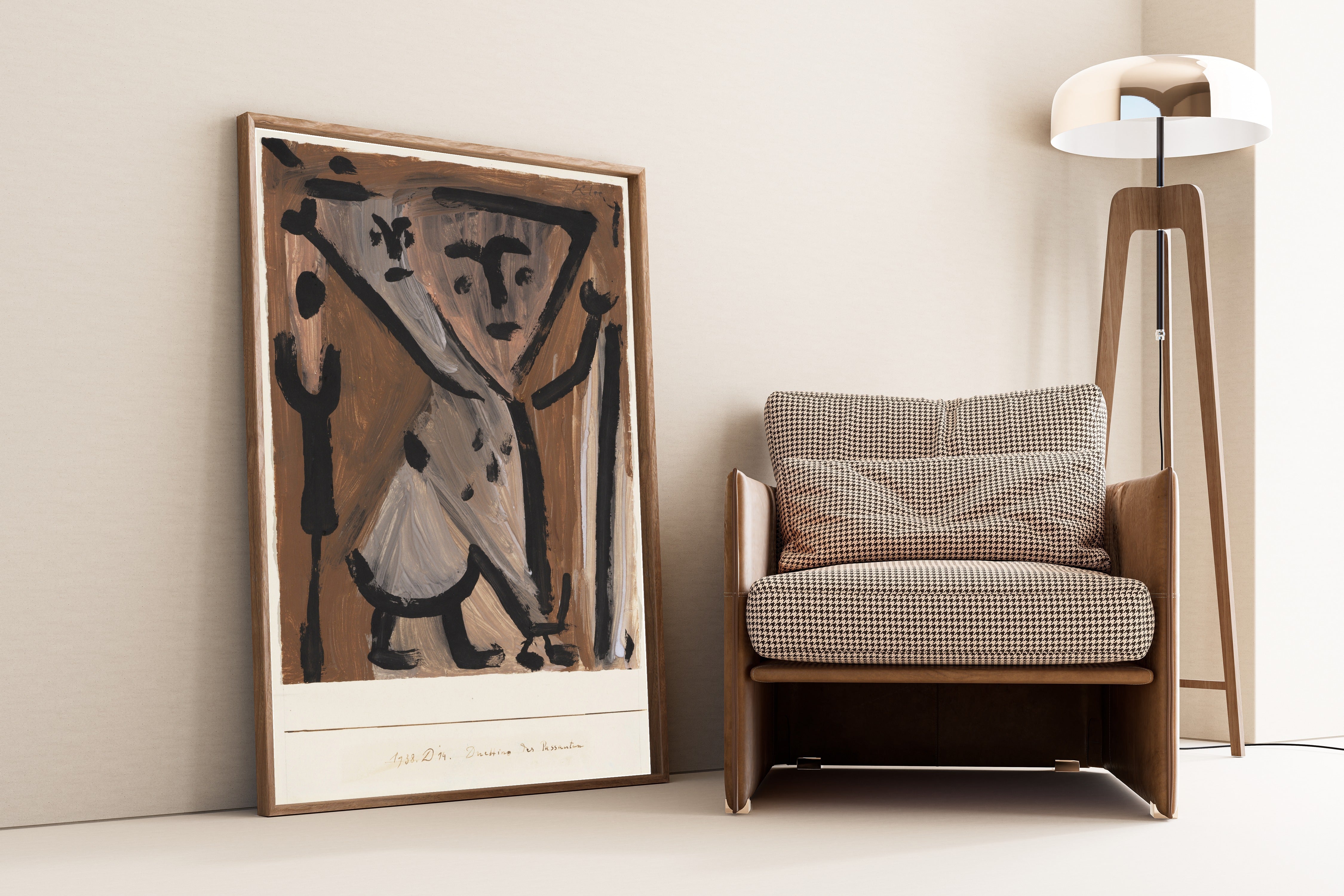 Paul Klee — Duettino der Passanten | Bauhaus Fine Art Print - 9ArtPrints
