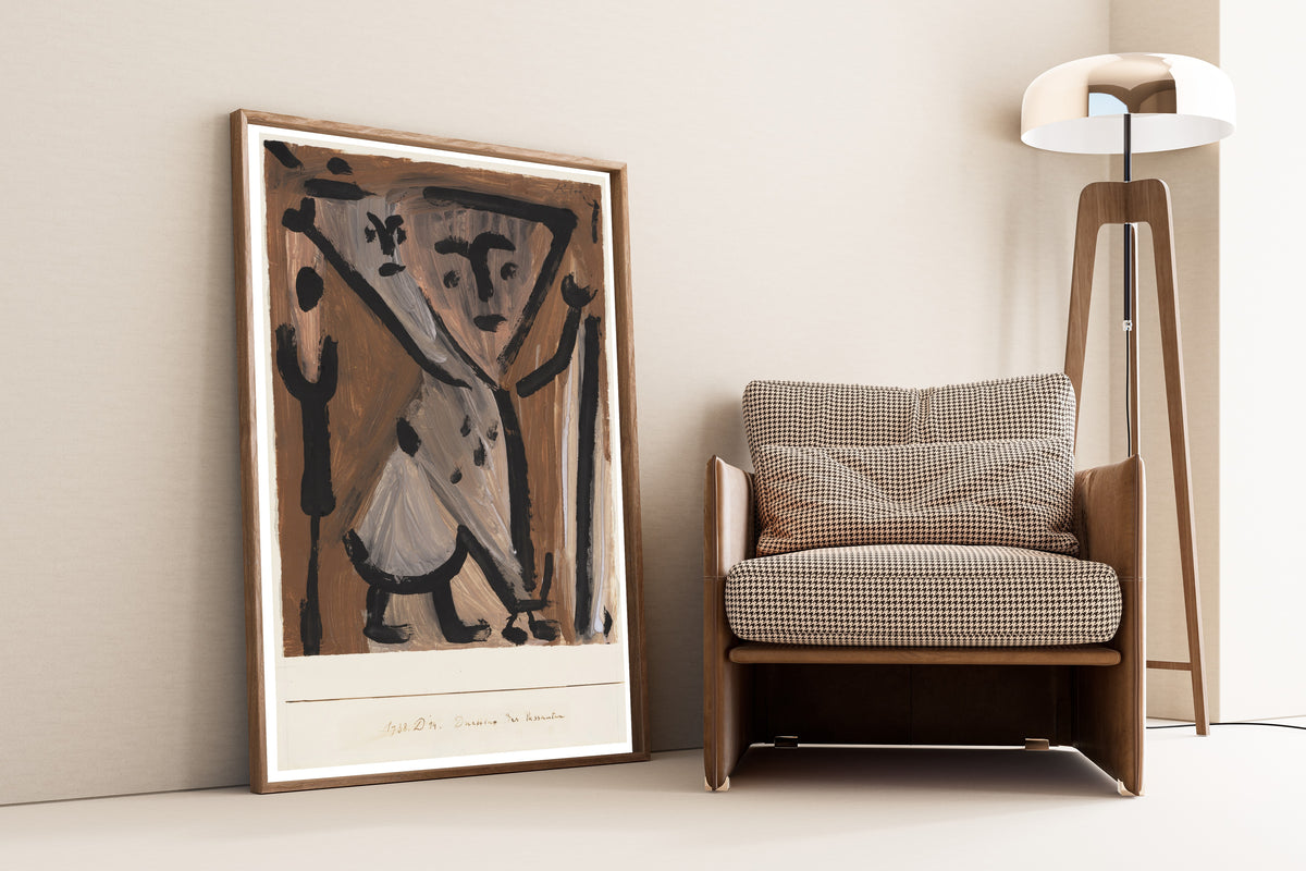 Paul Klee — Duettino der Passanten | Bauhaus Fine Art Print - 9ArtPrints