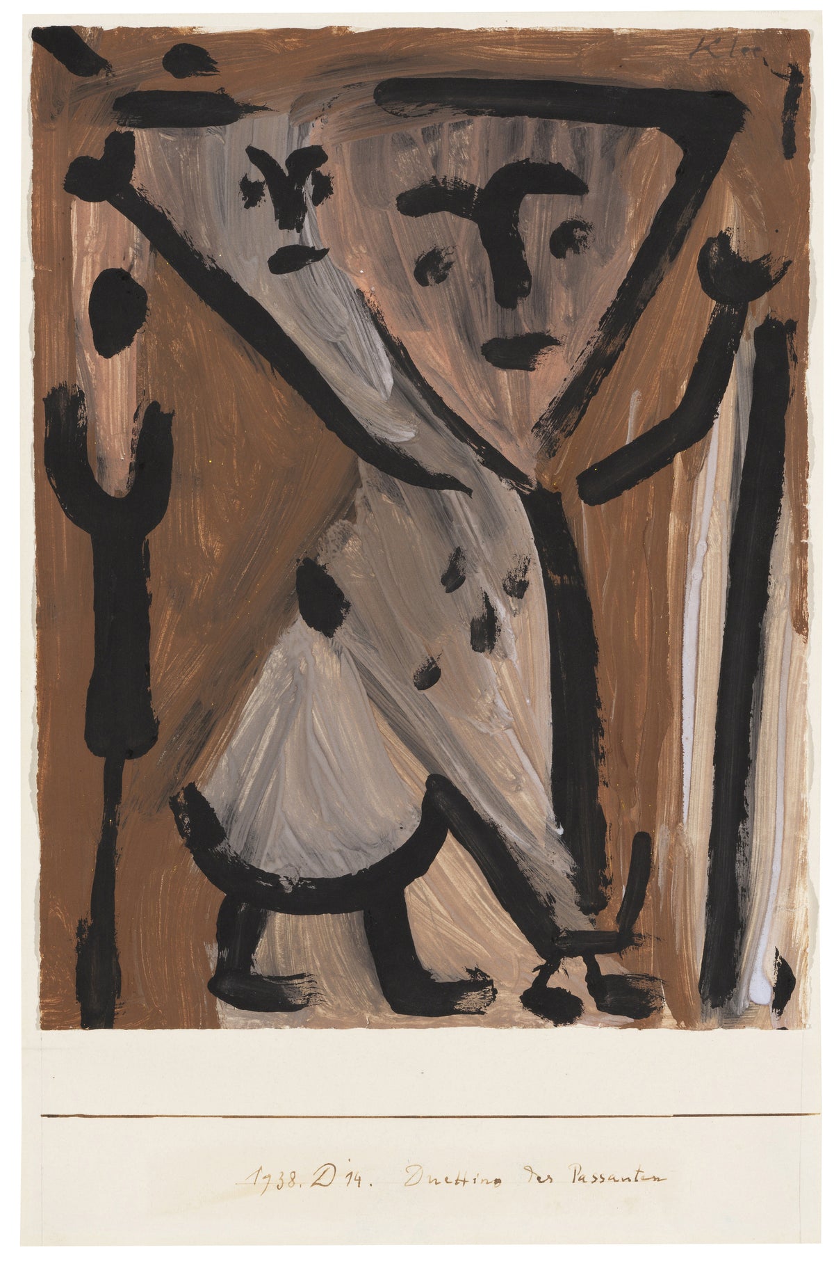 Paul Klee — Duettino der Passanten | Bauhaus Fine Art Print - 9ArtPrints
