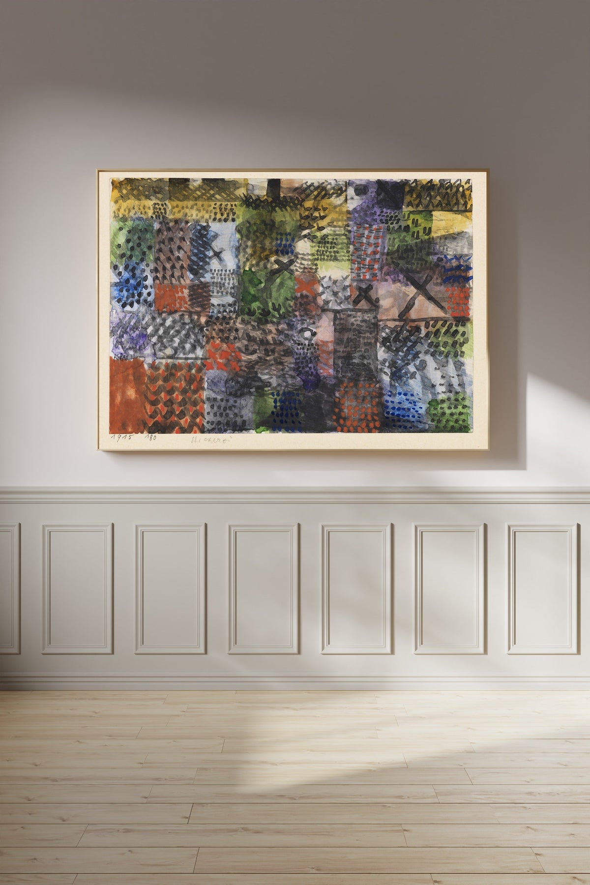 Paul Klee — Embroidery (Stickerei) | Bauhaus Fine Art Print - 9ArtPrints