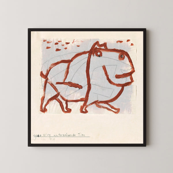 Paul Klee — Enterprising Animal (Unternehmendes Tier) | Bauhaus Fine Art Print