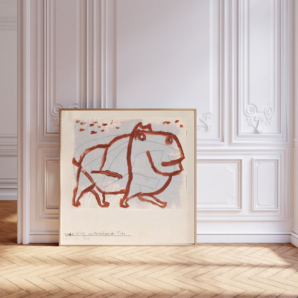 Paul Klee — Enterprising Animal (Unternehmendes Tier) | Bauhaus Fine Art Print