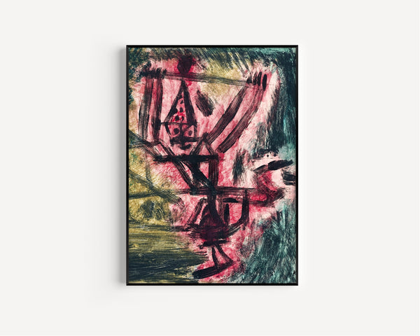 Paul Klee — Fire Clown | Bauhaus Fine Art Print