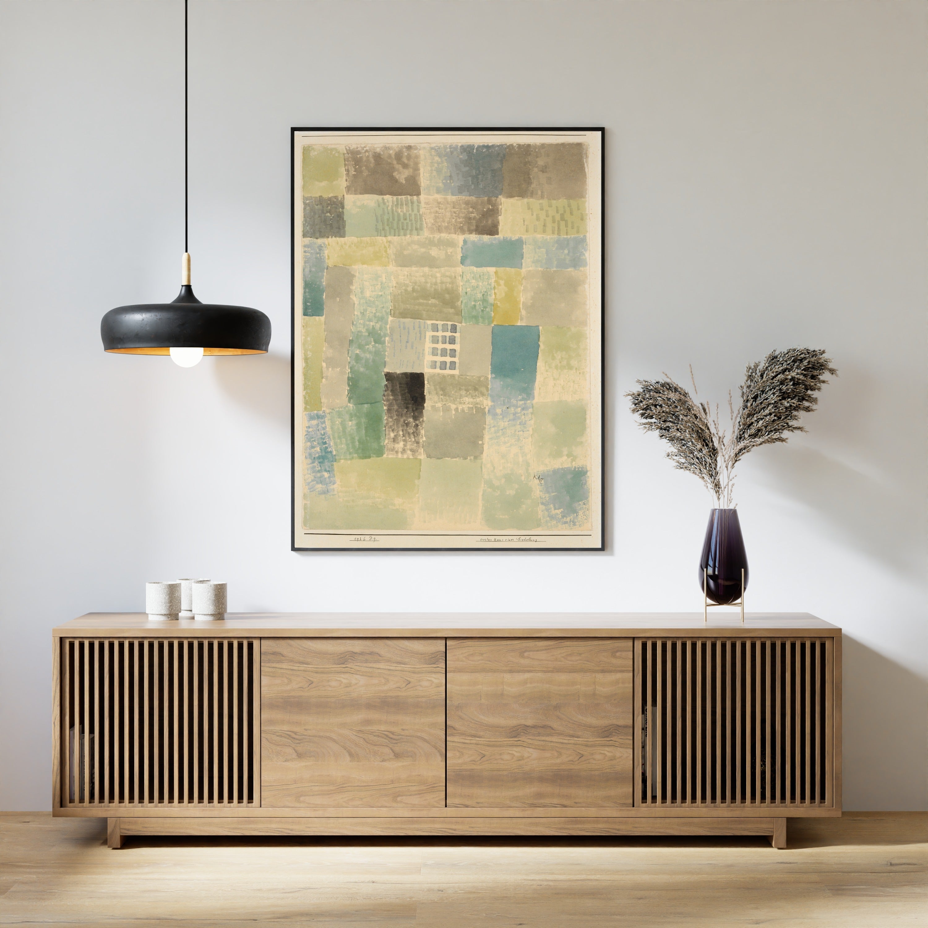 Paul Klee — First House of a Settlement | Bauhaus Fine Art Print - 9ArtPrints