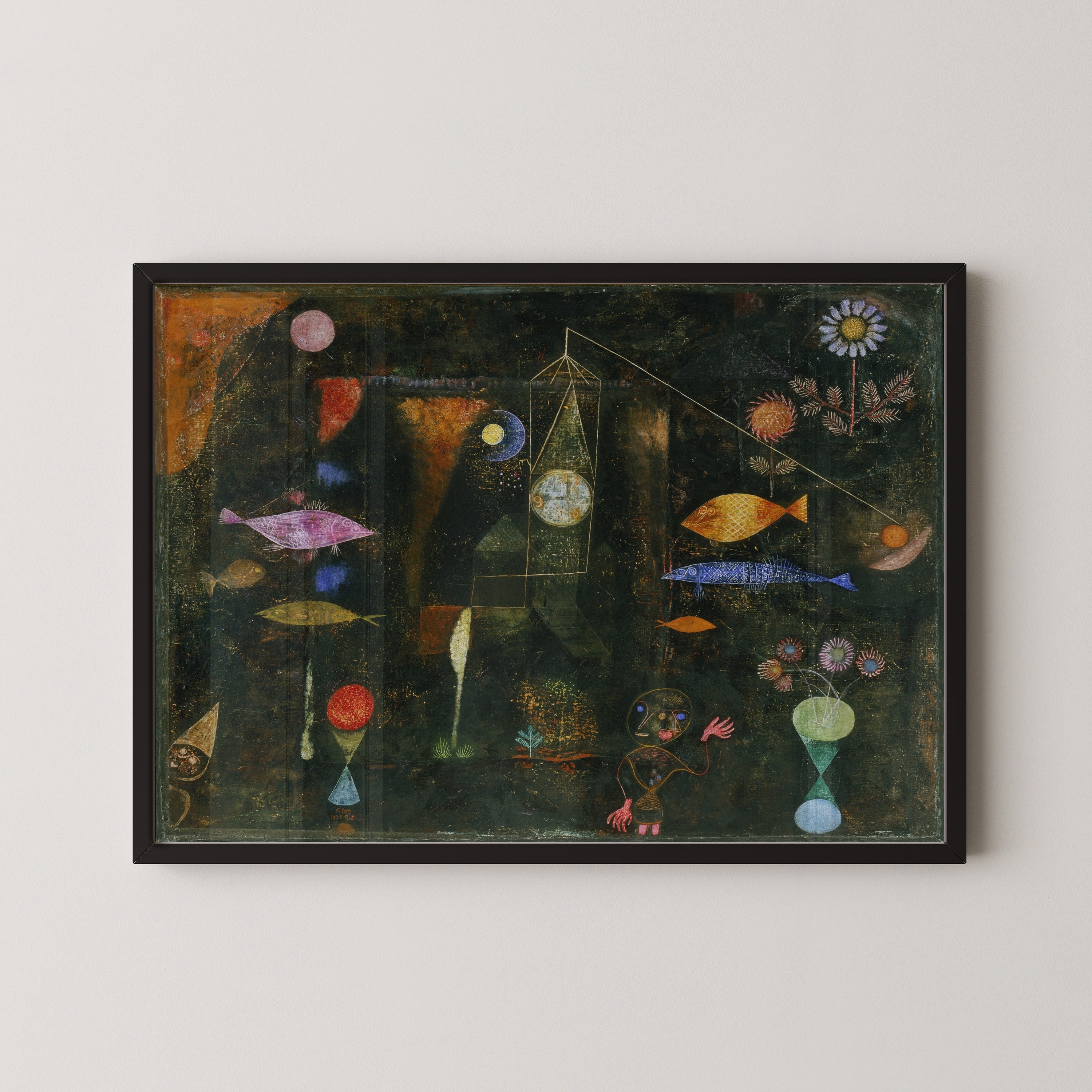 Paul Klee — Fish Magic | Bauhaus Fine Art Print - 9ArtPrints