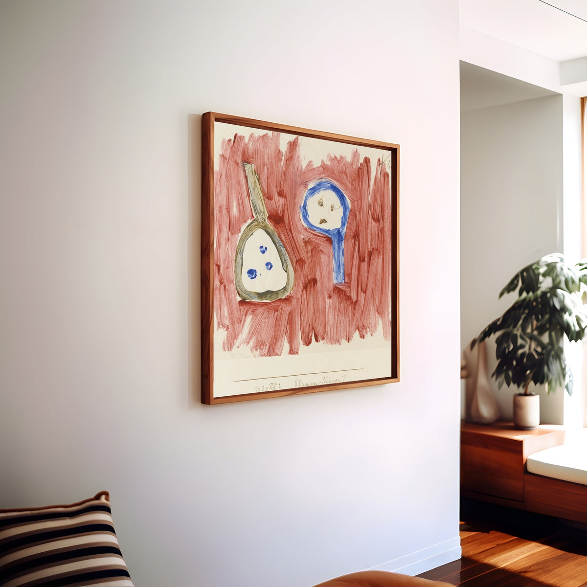 Paul Klee — Flower Pans I (Blumen-Pfannen I) | Bauhaus Fine Art Print - 9ArtPrints