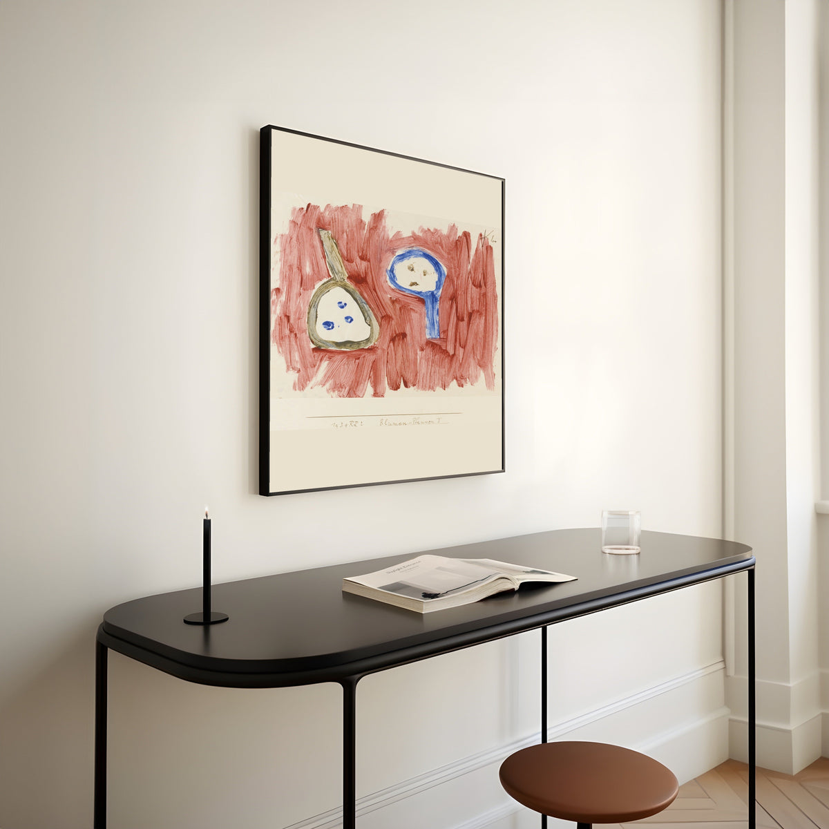Paul Klee — Flower Pans I (Blumen-Pfannen I) | Bauhaus Fine Art Print - 9ArtPrints