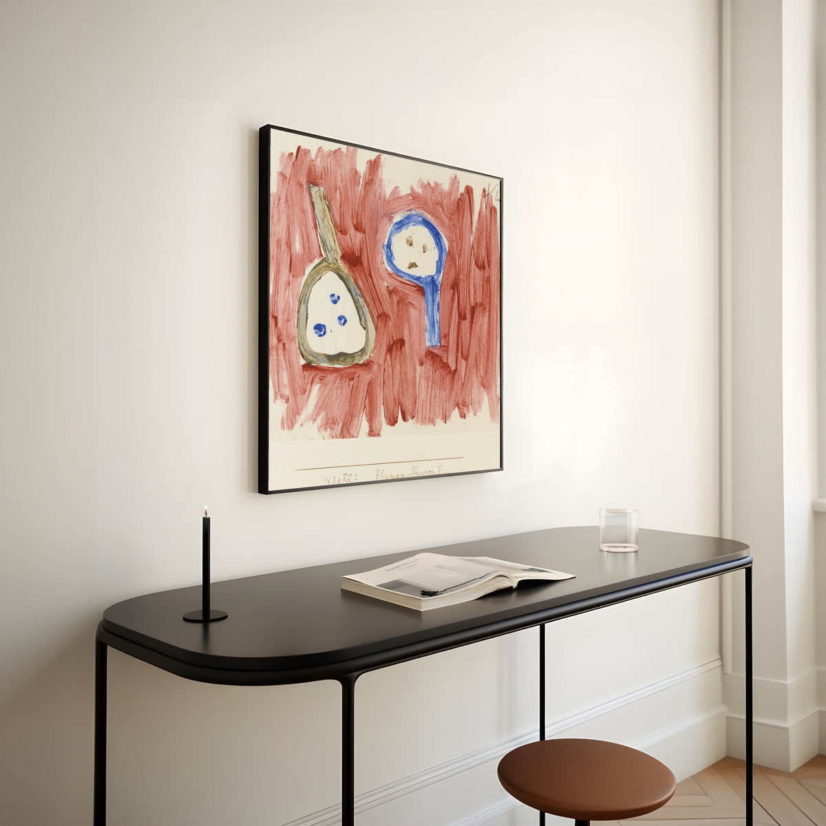 Paul Klee — Flower Pans I (Blumen-Pfannen I) | Bauhaus Fine Art Print - 9ArtPrints