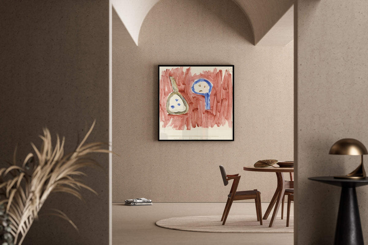 Paul Klee — Flower Pans I (Blumen-Pfannen I) | Bauhaus Fine Art Print - 9ArtPrints