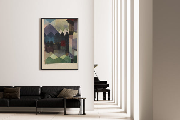 Paul Klee — Foehn in the Marc'schen Garden | Bauhaus Fine Art Print