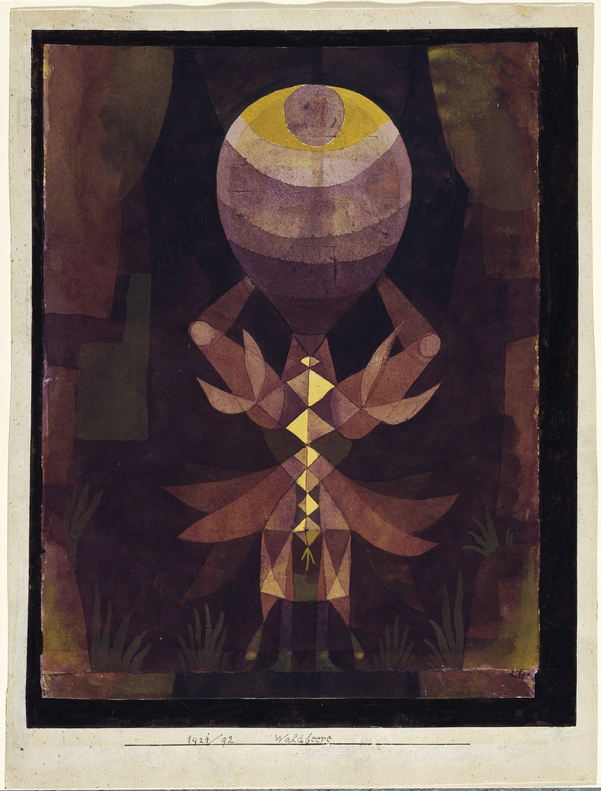 Paul Klee — Forest Berry (Waldbeere) | Bauhaus Fine Art Print - 9ArtPrints