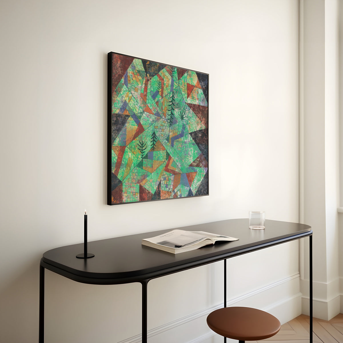 Paul Klee — Forest Construction (Waldbau) | Bauhaus Fine Art Print - 9ArtPrints