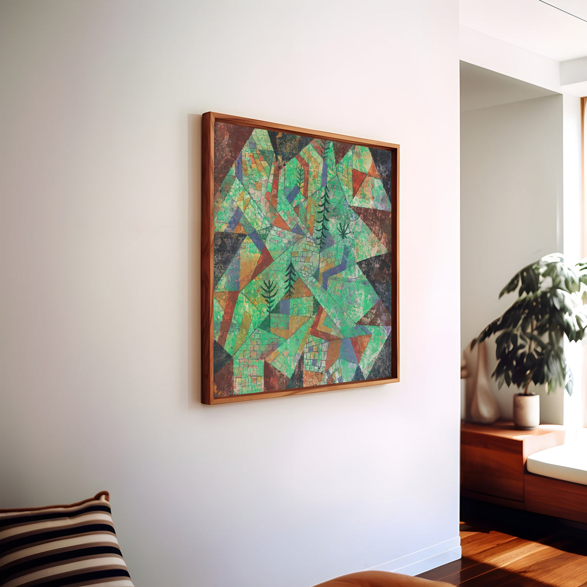 Paul Klee — Forest Construction (Waldbau) | Bauhaus Fine Art Print - 9ArtPrints