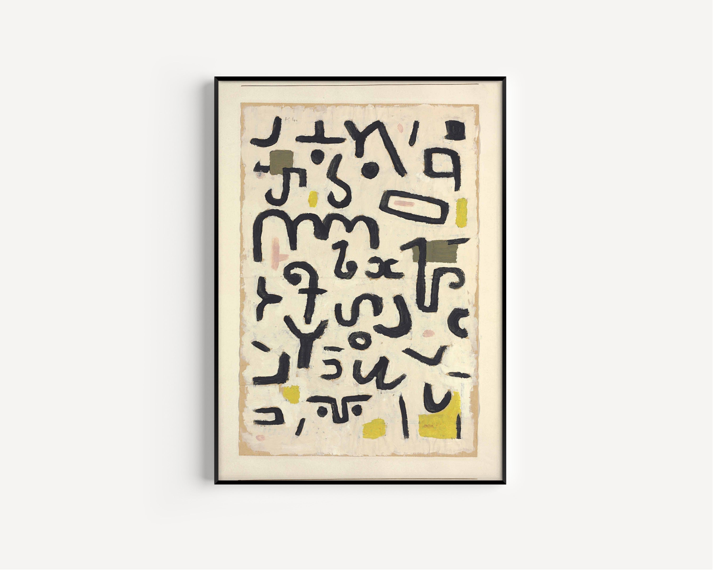 Paul Klee — Gesetz | Bauhaus Fine Art Print - 9ArtPrints
