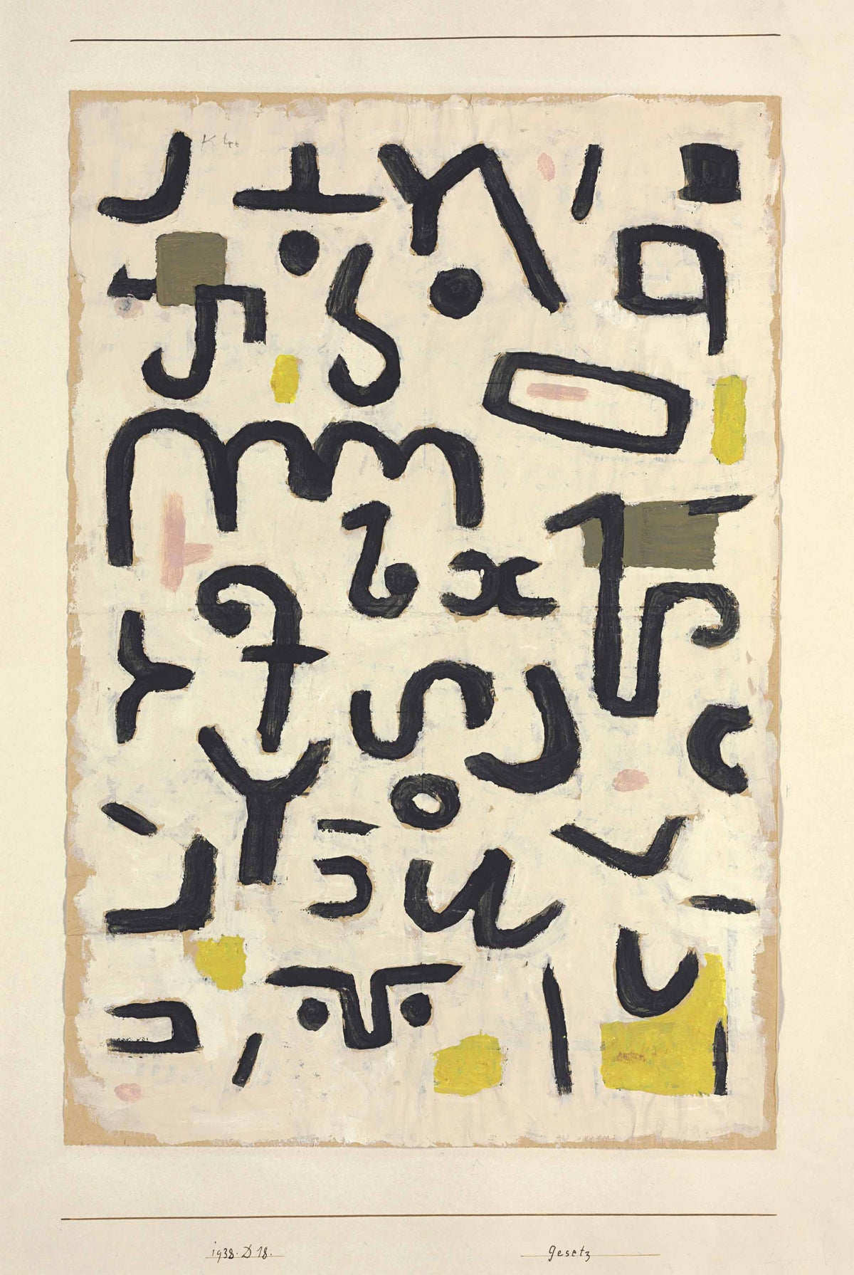 Paul Klee — Gesetz | Bauhaus Fine Art Print - 9ArtPrints