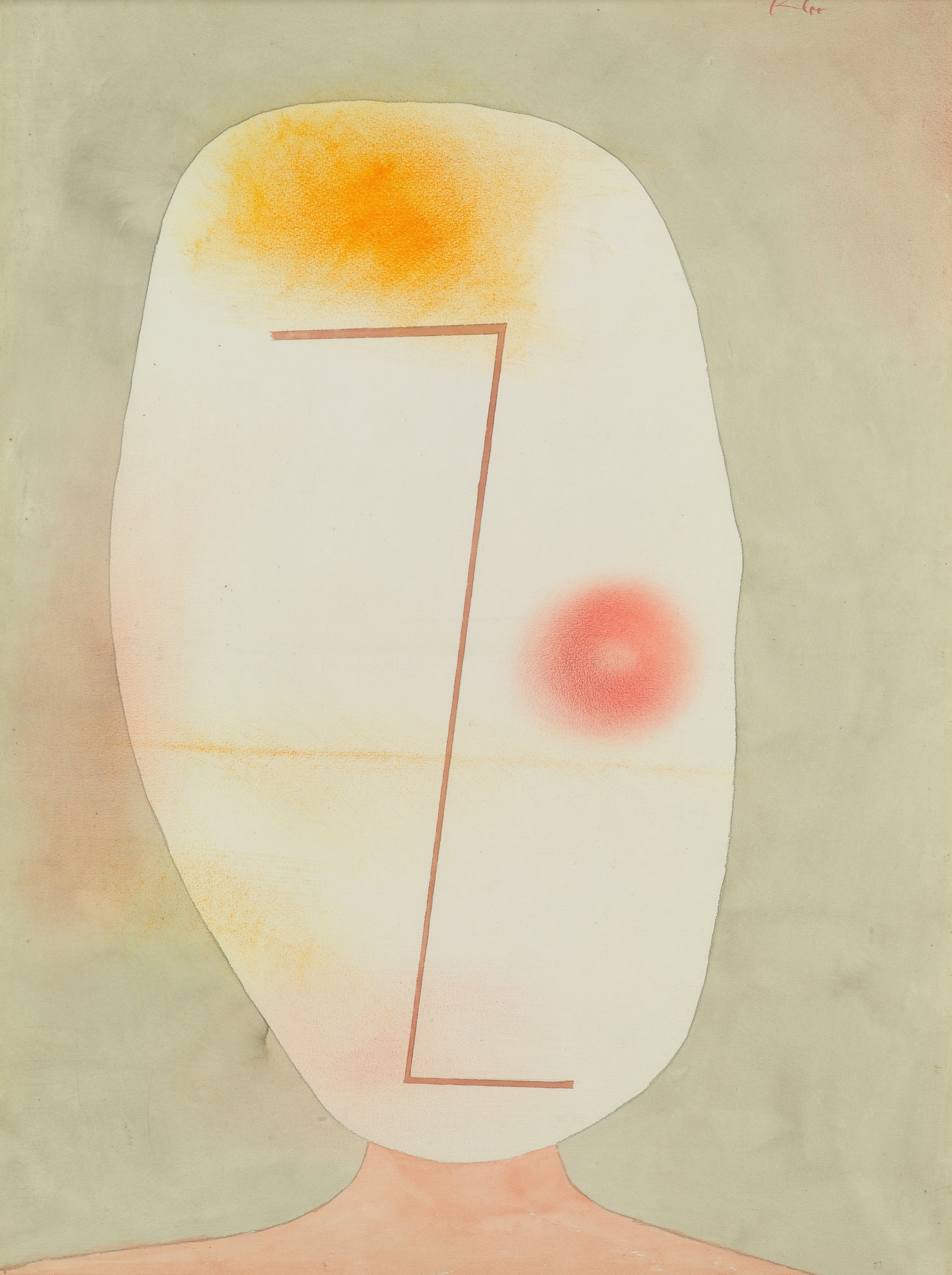 Paul Klee — Head | Bauhaus Fine Art Print - 9ArtPrints