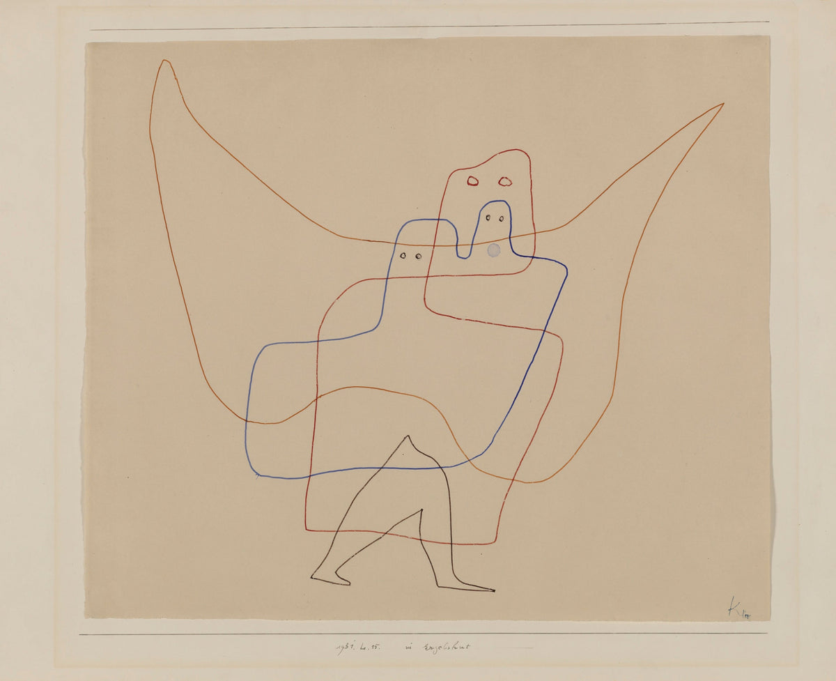 Paul Klee — In Angels' Care (im Engelshut) | Bauhaus Fine Art Print - 9ArtPrints