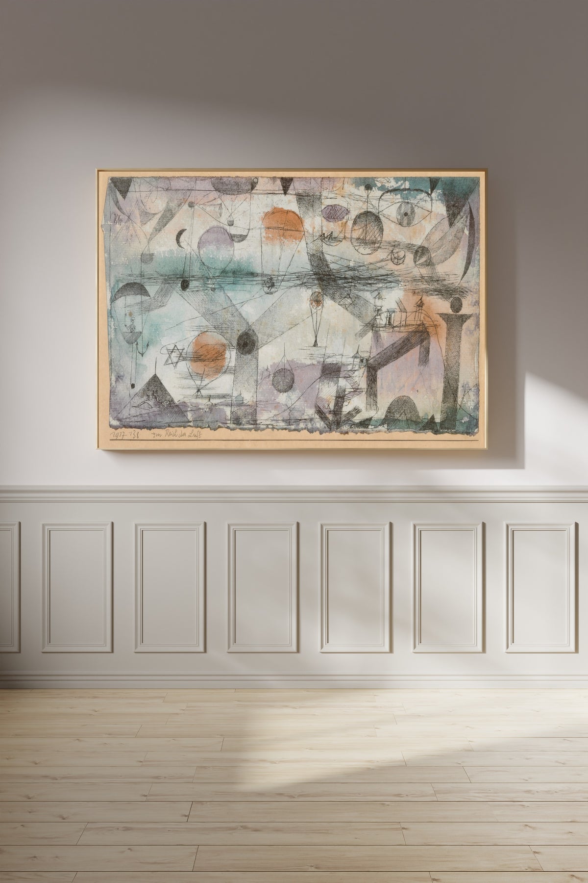 Paul Klee — In the Realm of Air (Im Reich der Luft) | Bauhaus Fine Art Print - 9ArtPrints