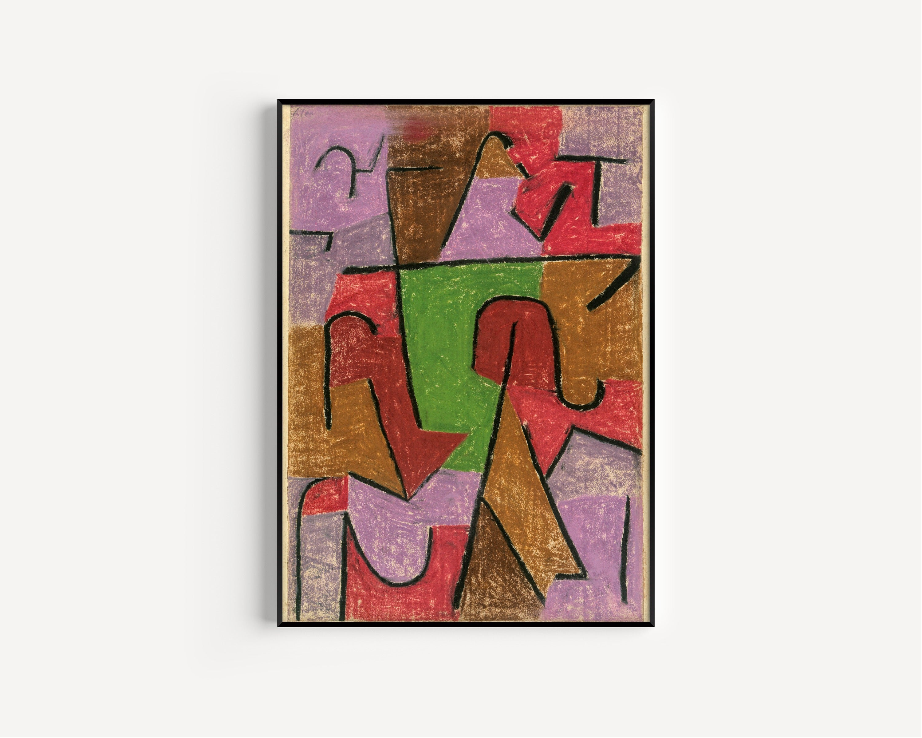 Paul Klee — Indianisch | Bauhaus Fine Art Print - 9ArtPrints