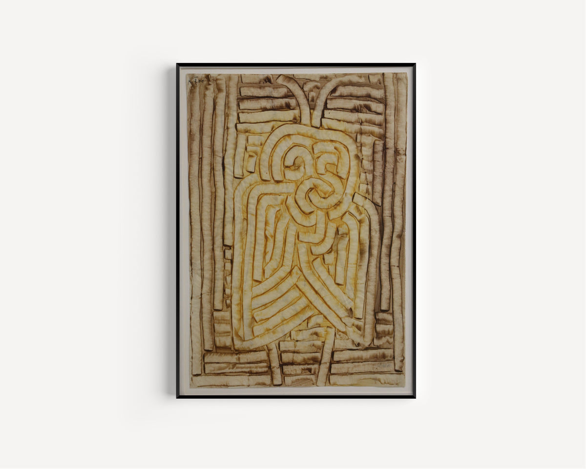 Paul Klee — Mask Moth (Maske Motte) | Bauhaus Fine Art Print - 9ArtPrints