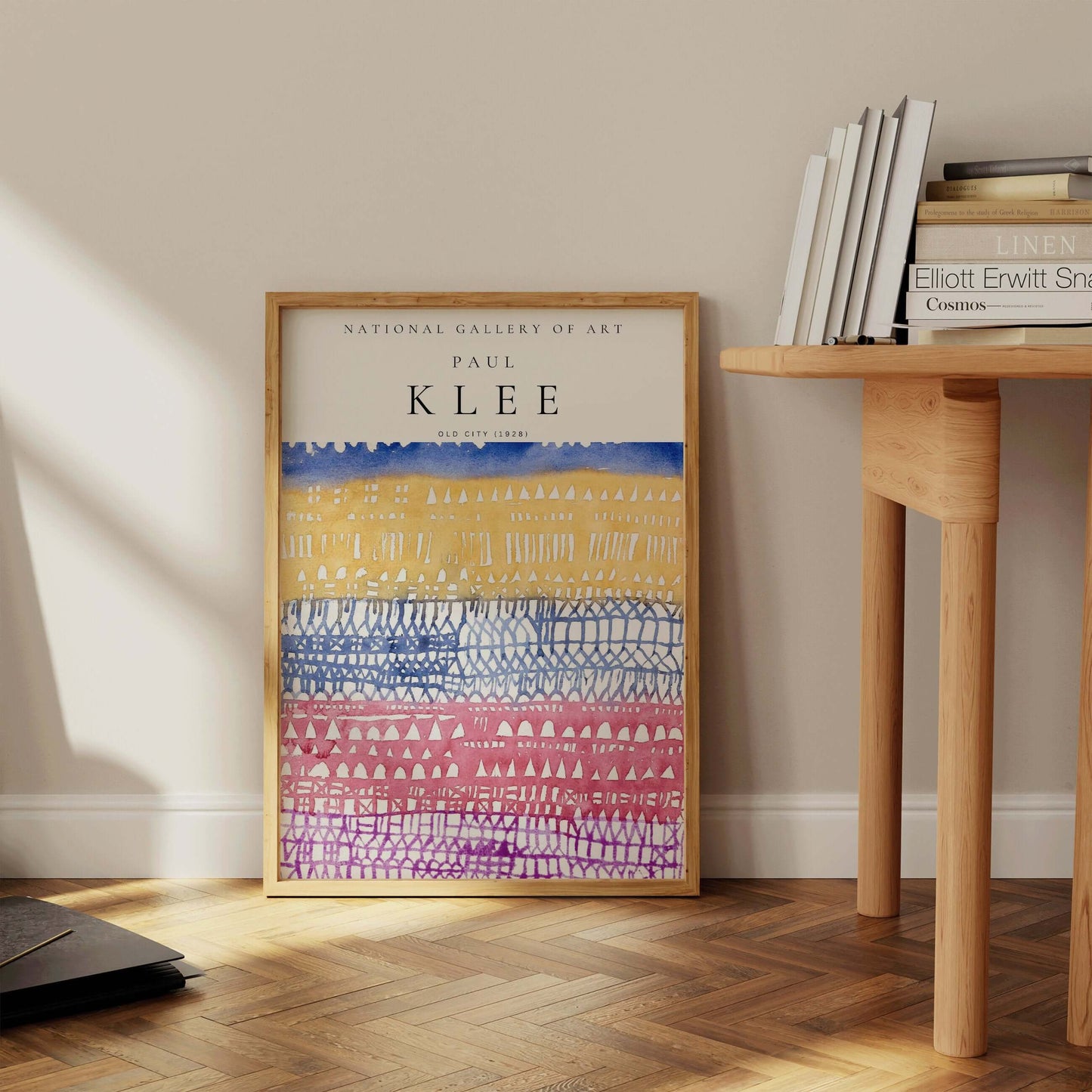 Paul Klee - Old City | Modern Art Exhibition Poster (available framed or unframed) - 9ArtPrints