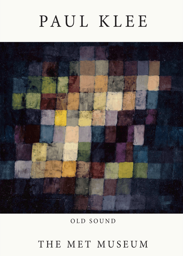 Paul Klee — Old Sound | Bauhaus Geometric Abstract Print