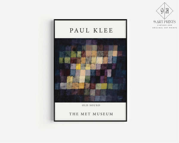 Paul Klee — Old Sound | Bauhaus Geometric Abstract Print