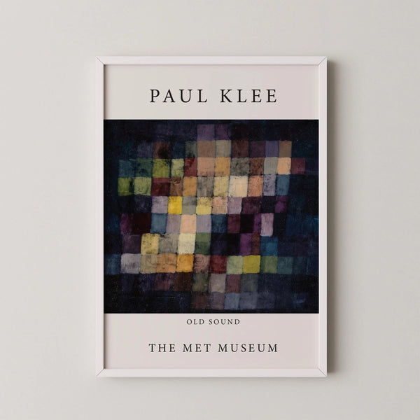 Paul Klee — Old Sound | Bauhaus Geometric Abstract Print