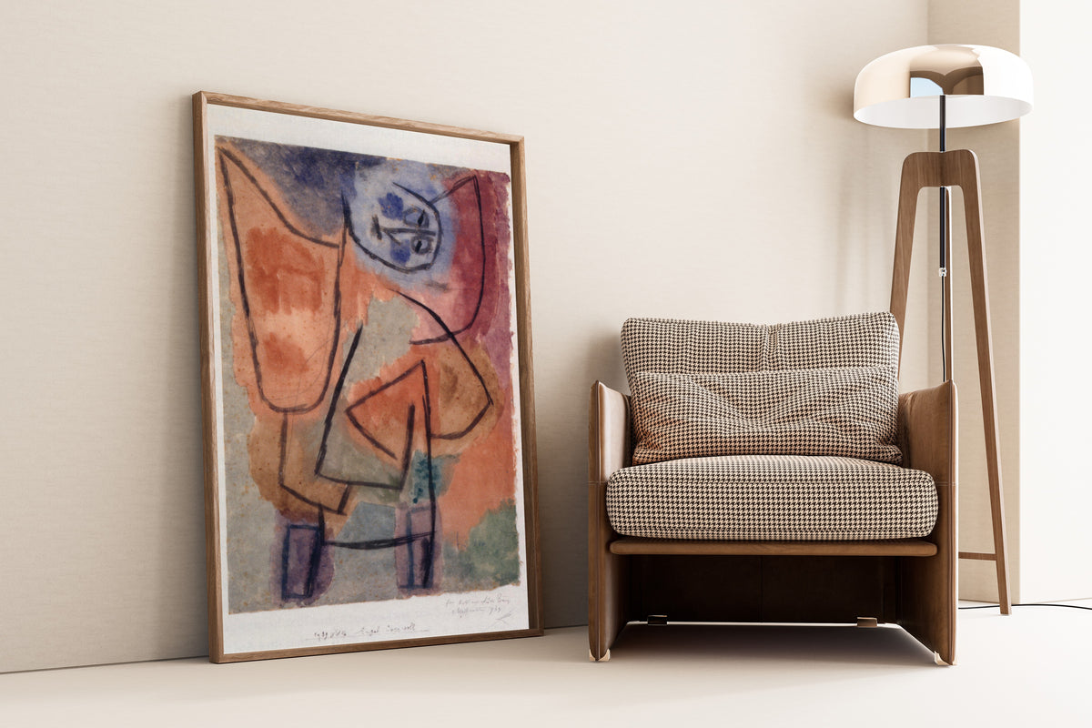 Paul Klee — Overfull Angel (Engel, übervoll) | Bauhaus Fine Art Print - 9ArtPrints