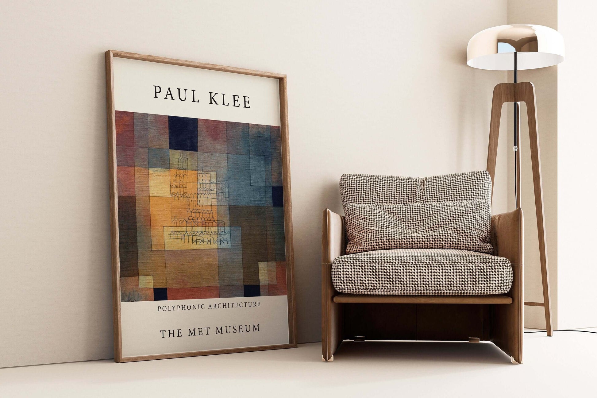 Paul Klee - Polyphonic Architecture | Modern Art Exhibition Poster (available framed or unframed) - 9ArtPrints