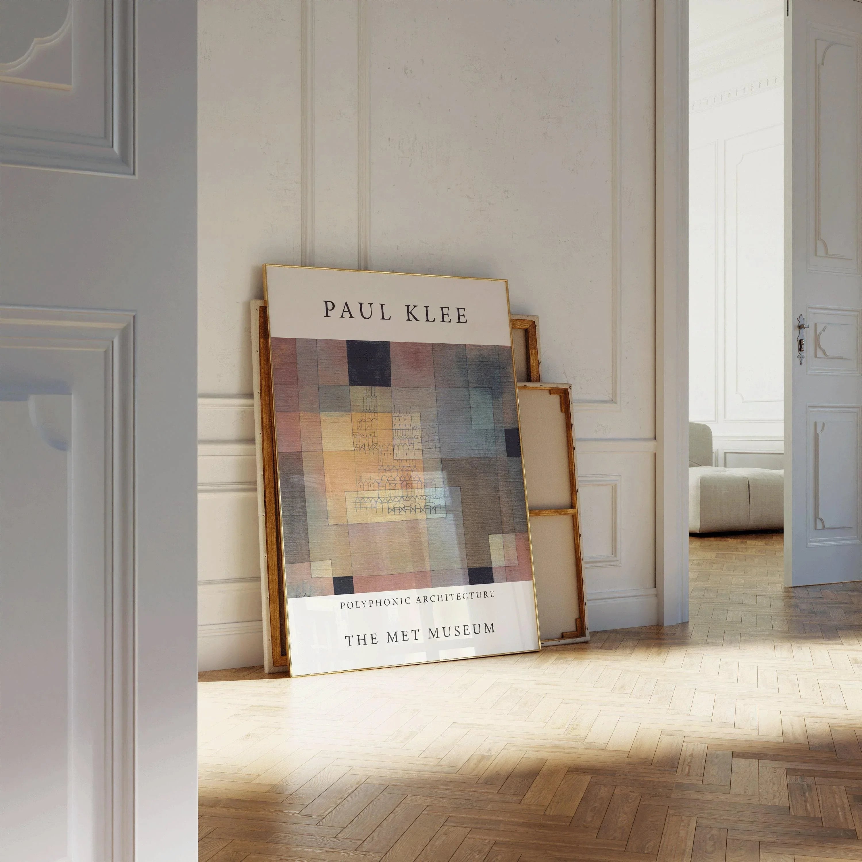 Paul Klee - Polyphonic Architecture | Modern Art Exhibition Poster (available handframed or unframed) - 9ArtPrints