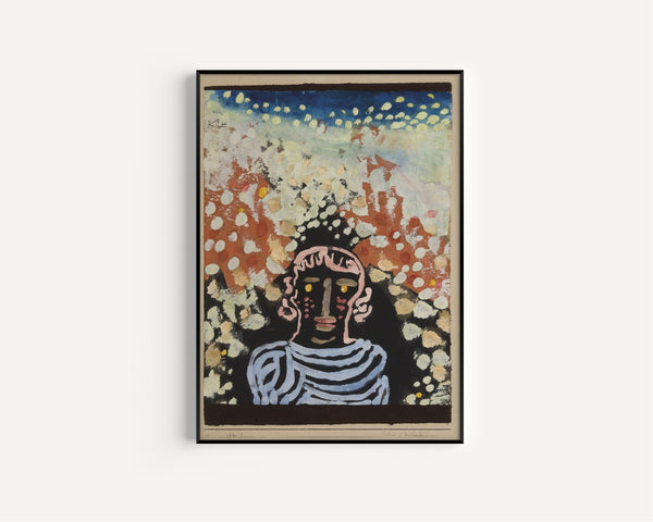 Paul Klee — Portrait in the Arbor (Bildnis in der Laube) | Bauhaus Fine Art Print