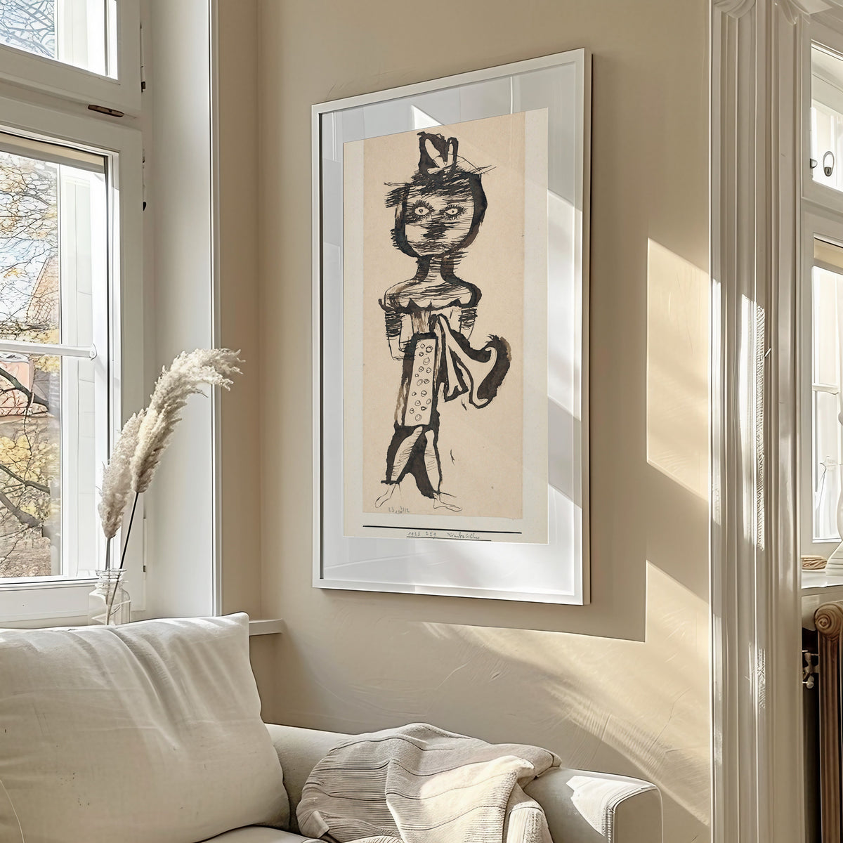 Paul Klee — Portrait of a Child (Kinderbildnis) | Bauhaus Fine Art Print - 9ArtPrints
