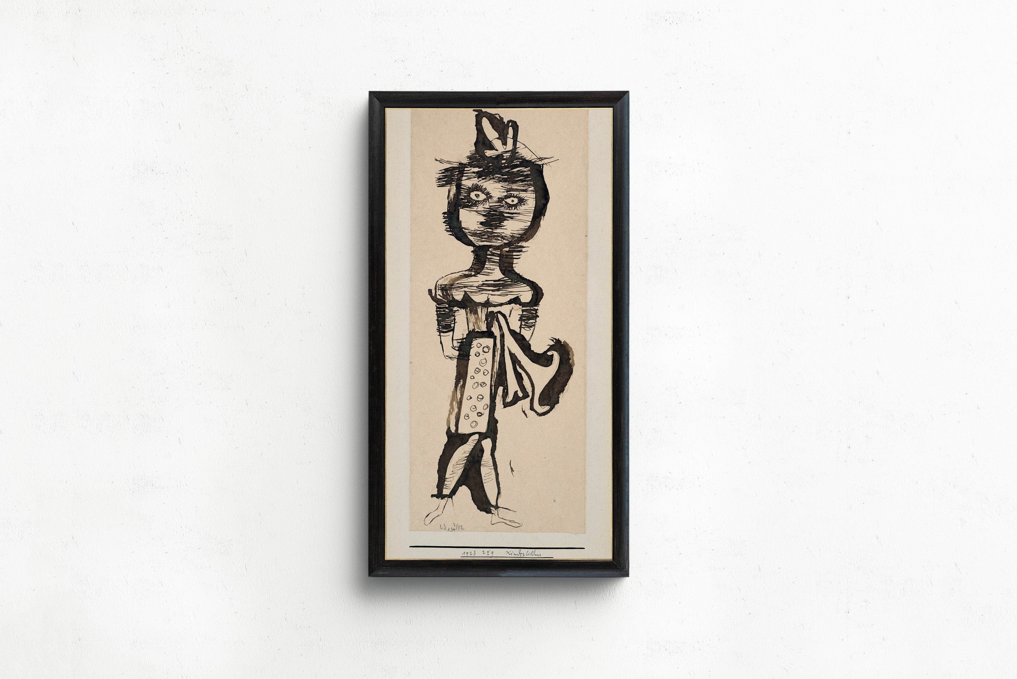 Paul Klee — Portrait of a Child (Kinderbildnis) | Bauhaus Fine Art Print - 9ArtPrints