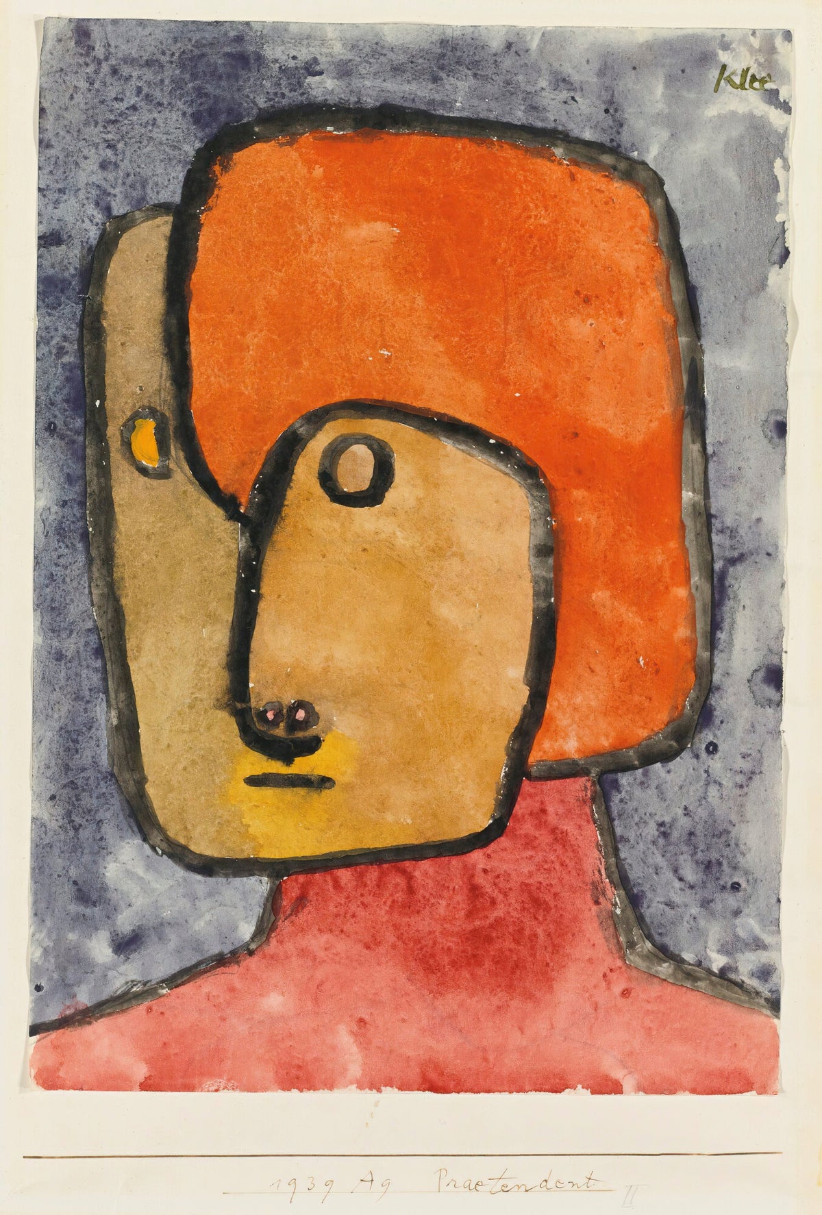 Paul Klee — Pretender (Prätendent) | Bauhaus Fine Art Print - 9ArtPrints