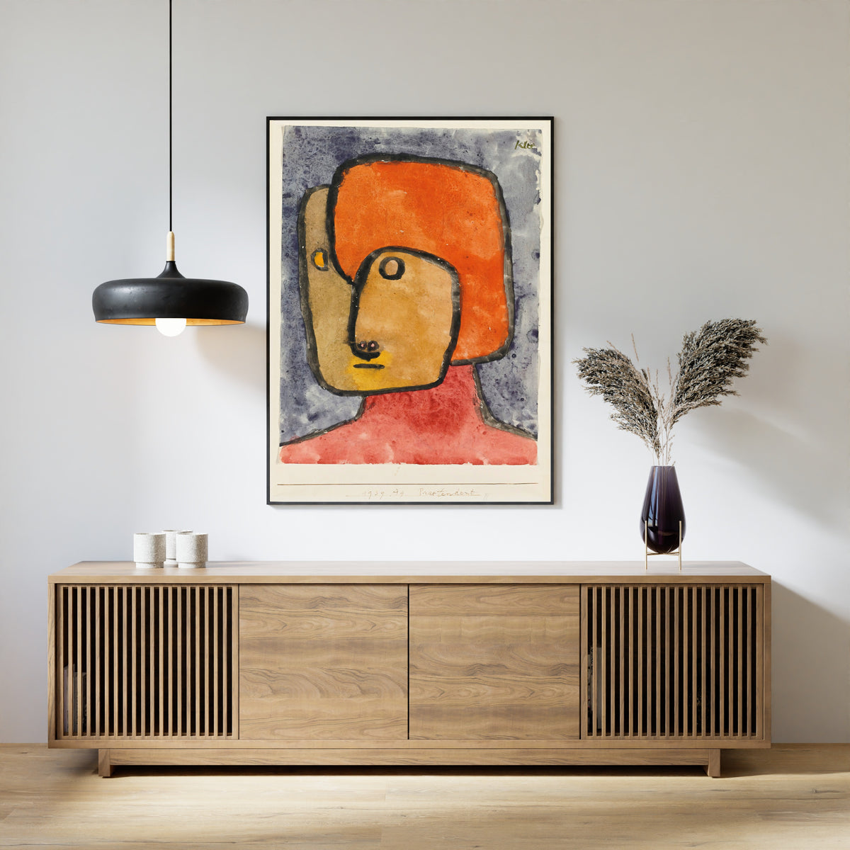 Paul Klee — Pretender (Prätendent) | Bauhaus Fine Art Print - 9ArtPrints