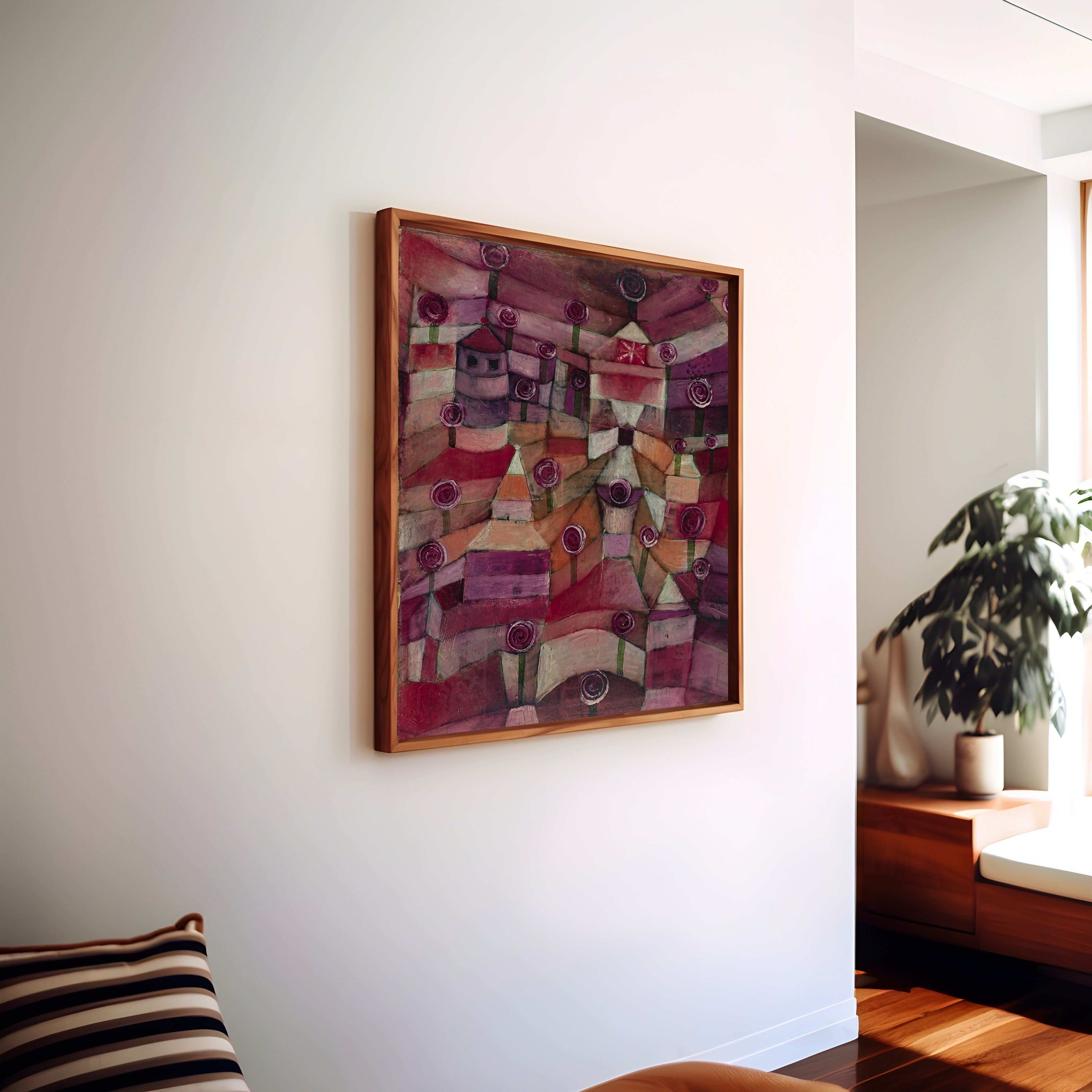 Paul Klee — Rose Garden | Bauhaus Fine Art Print - 9ArtPrints