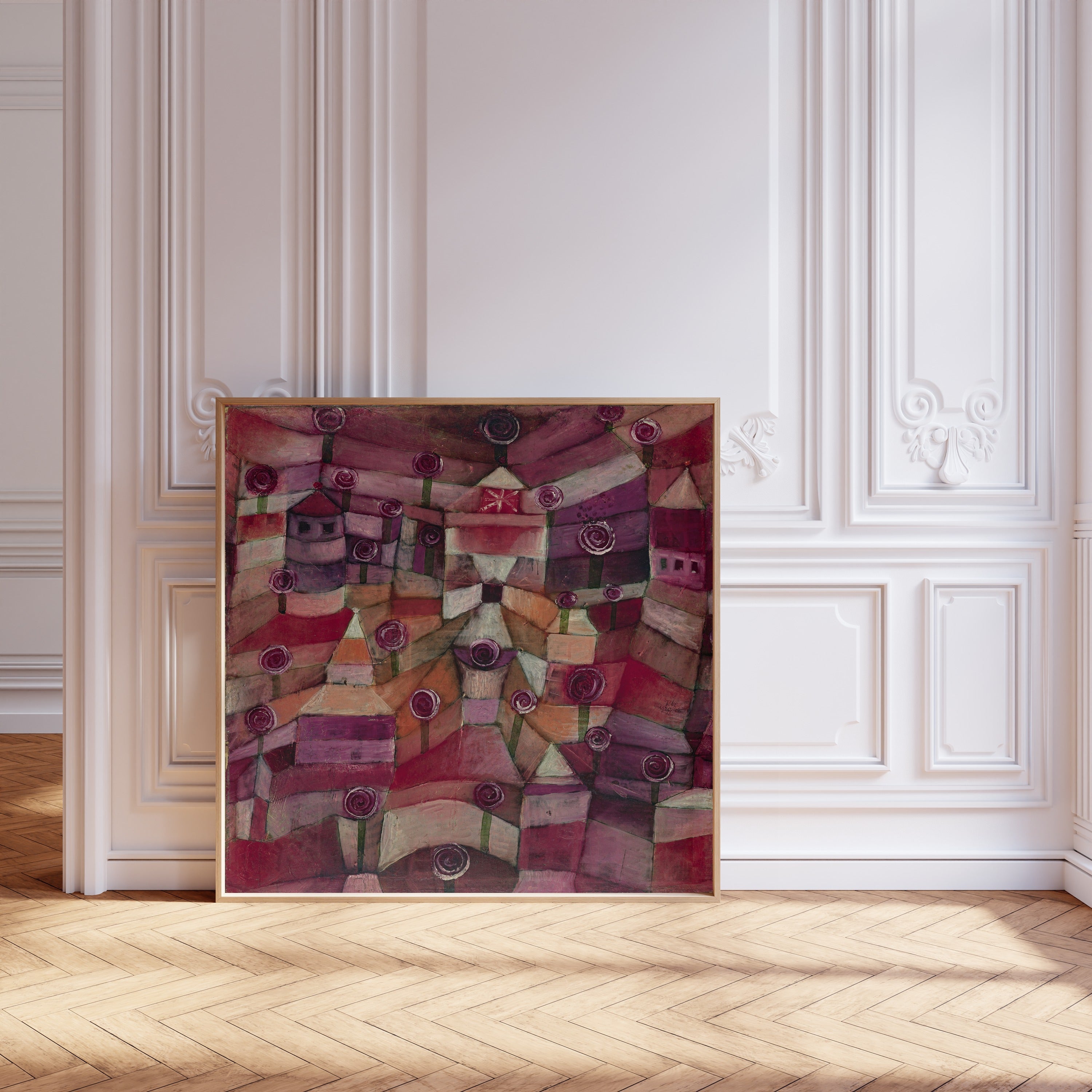 Paul Klee — Rose Garden | Bauhaus Fine Art Print - 9ArtPrints