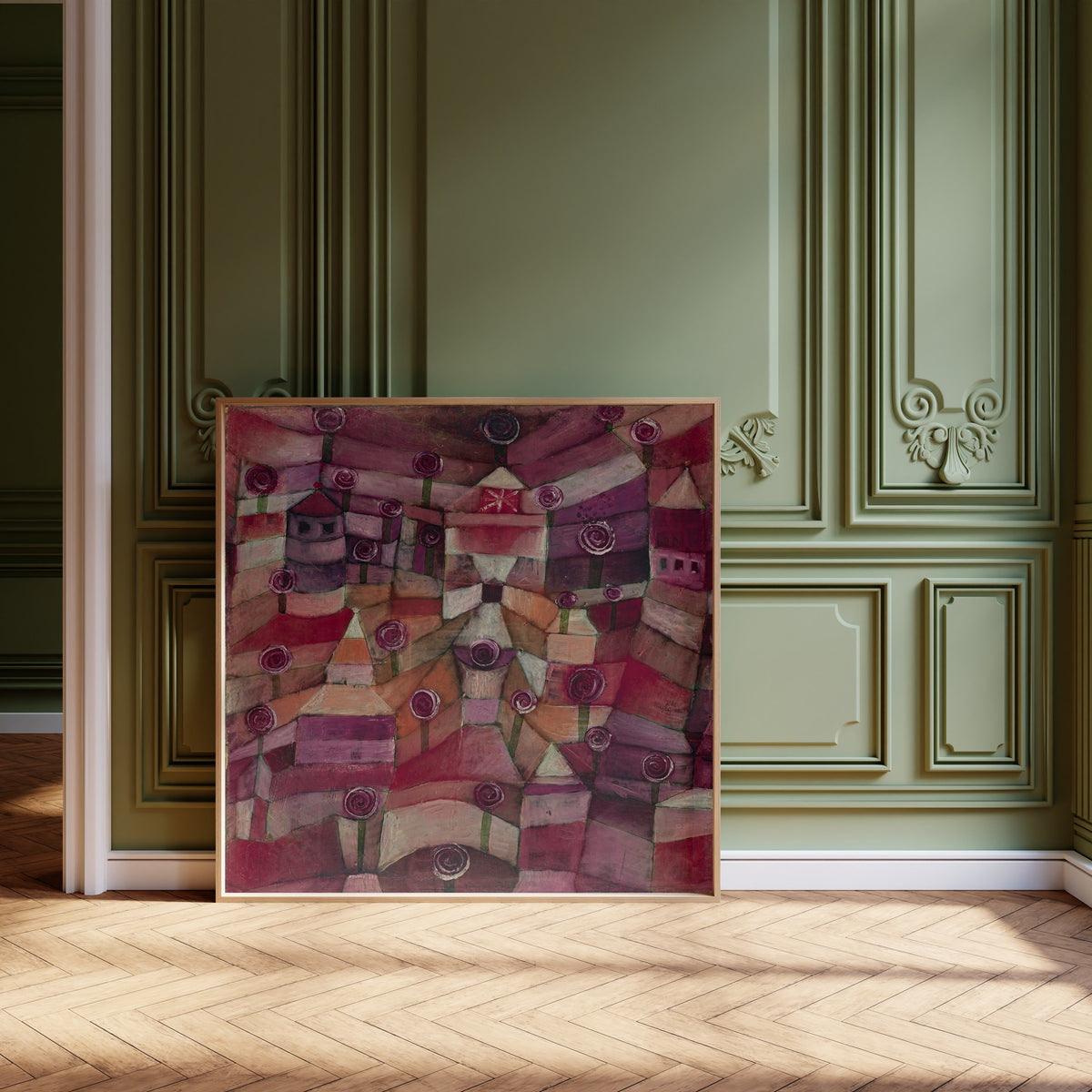 Paul Klee — Rose Garden | Bauhaus Fine Art Print - 9ArtPrints