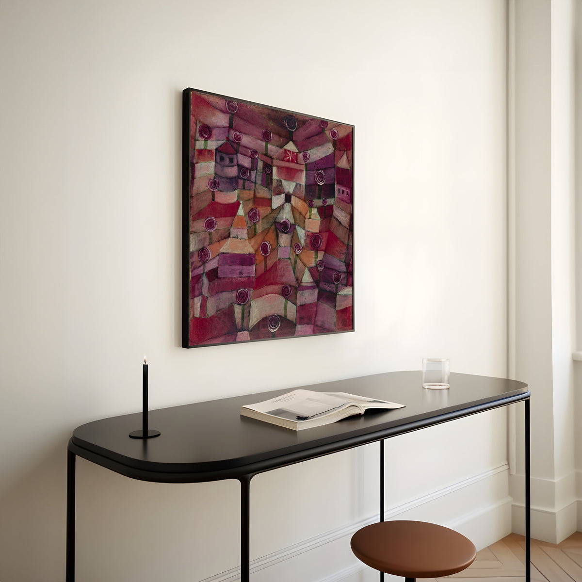 Paul Klee — Rose Garden | Bauhaus Fine Art Print - 9ArtPrints