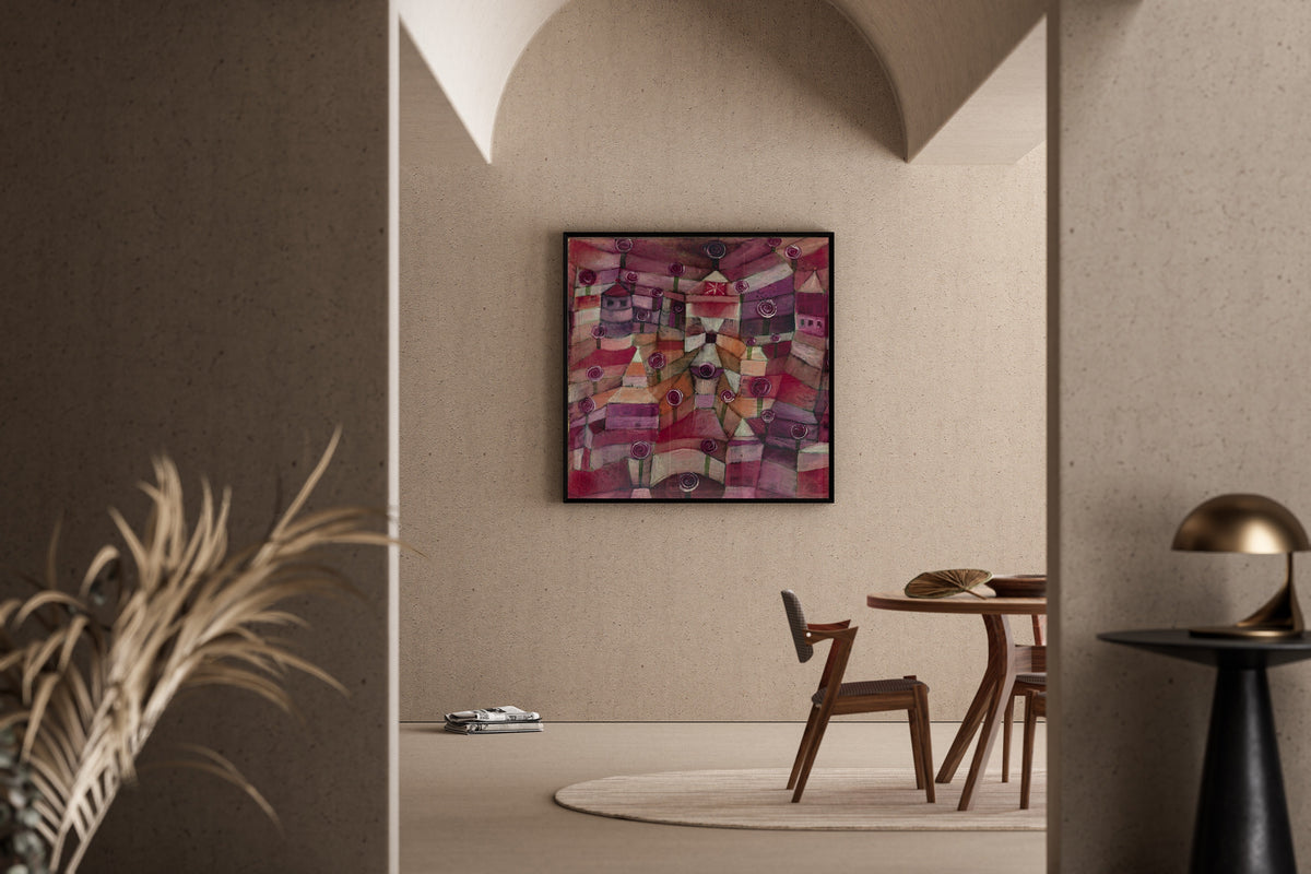 Paul Klee — Rose Garden | Bauhaus Fine Art Print - 9ArtPrints