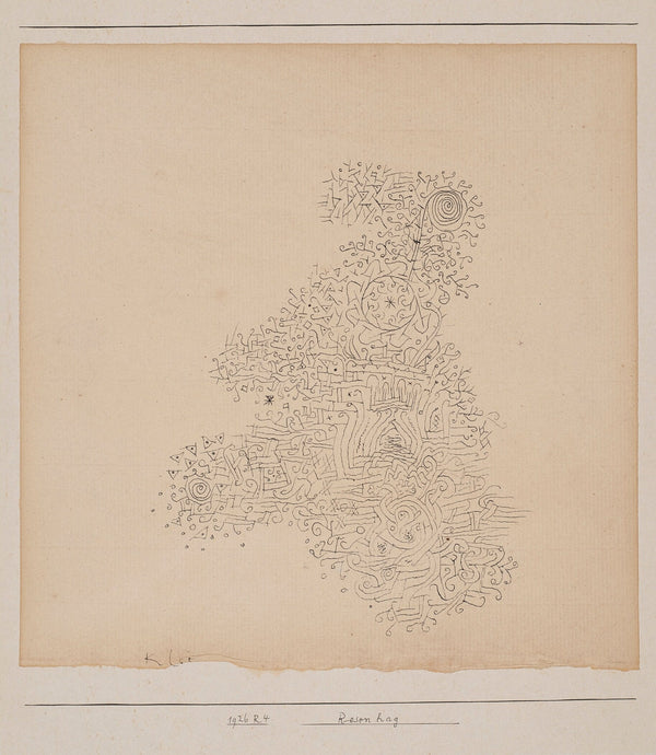Paul Klee — Rosenhag | Modernist Sketch Print