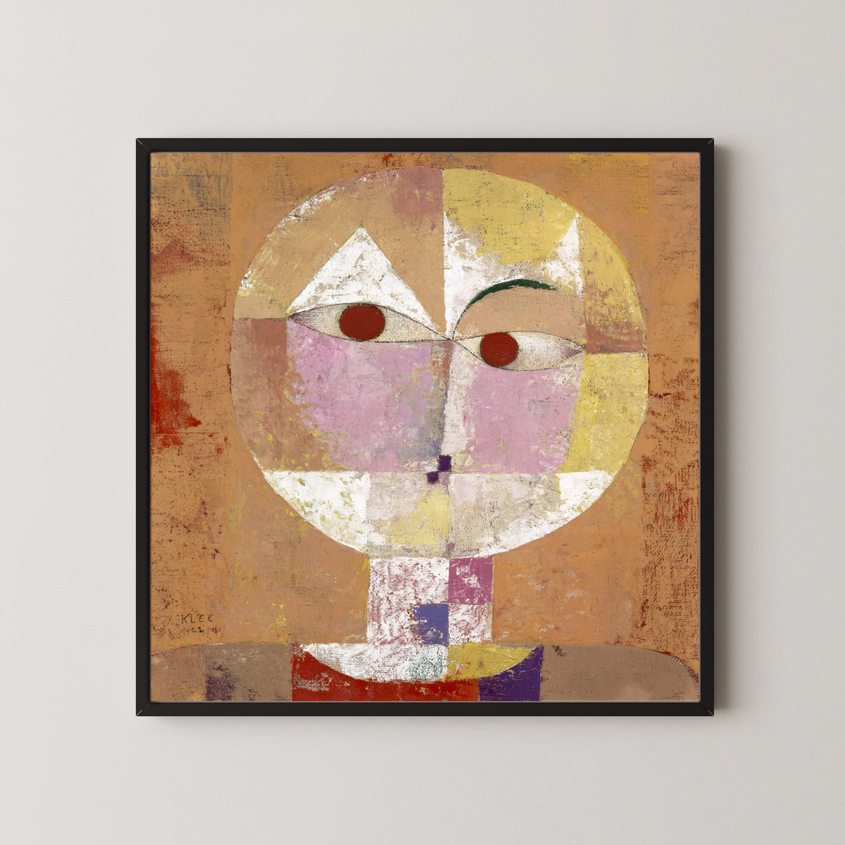 Paul Klee — Senecio (Baldgreis) | Bauhaus Fine Art Print - 9ArtPrints