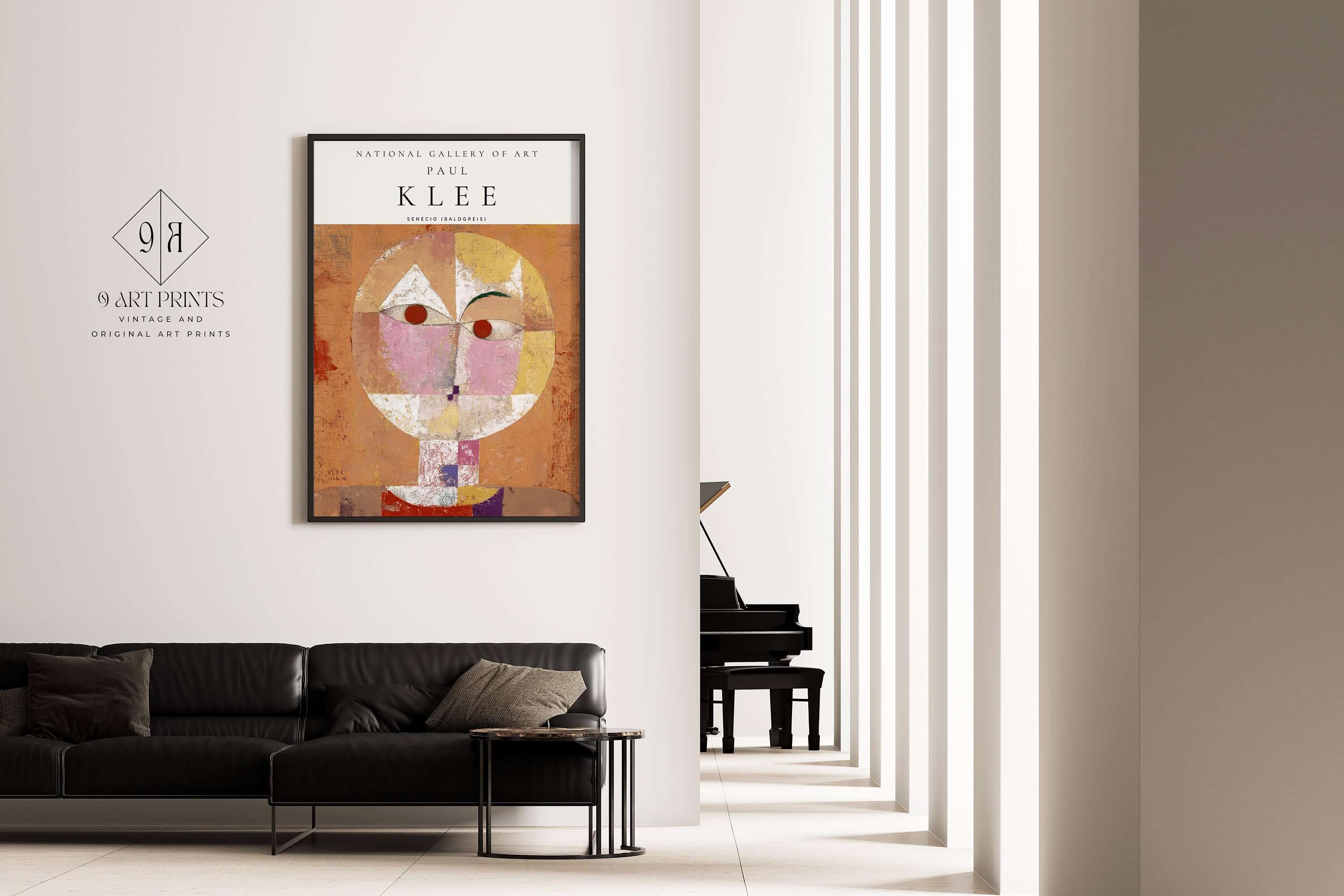 Paul Klee Senecio (Baldgreis) | Modern Art Exhibition Poster (available framed or unframed) - 9ArtPrints