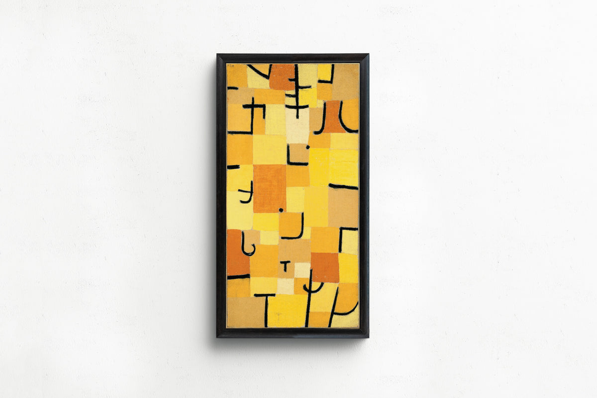 Paul Klee — Signs in Yellow | Bauhaus Fine Art Print - 9ArtPrints