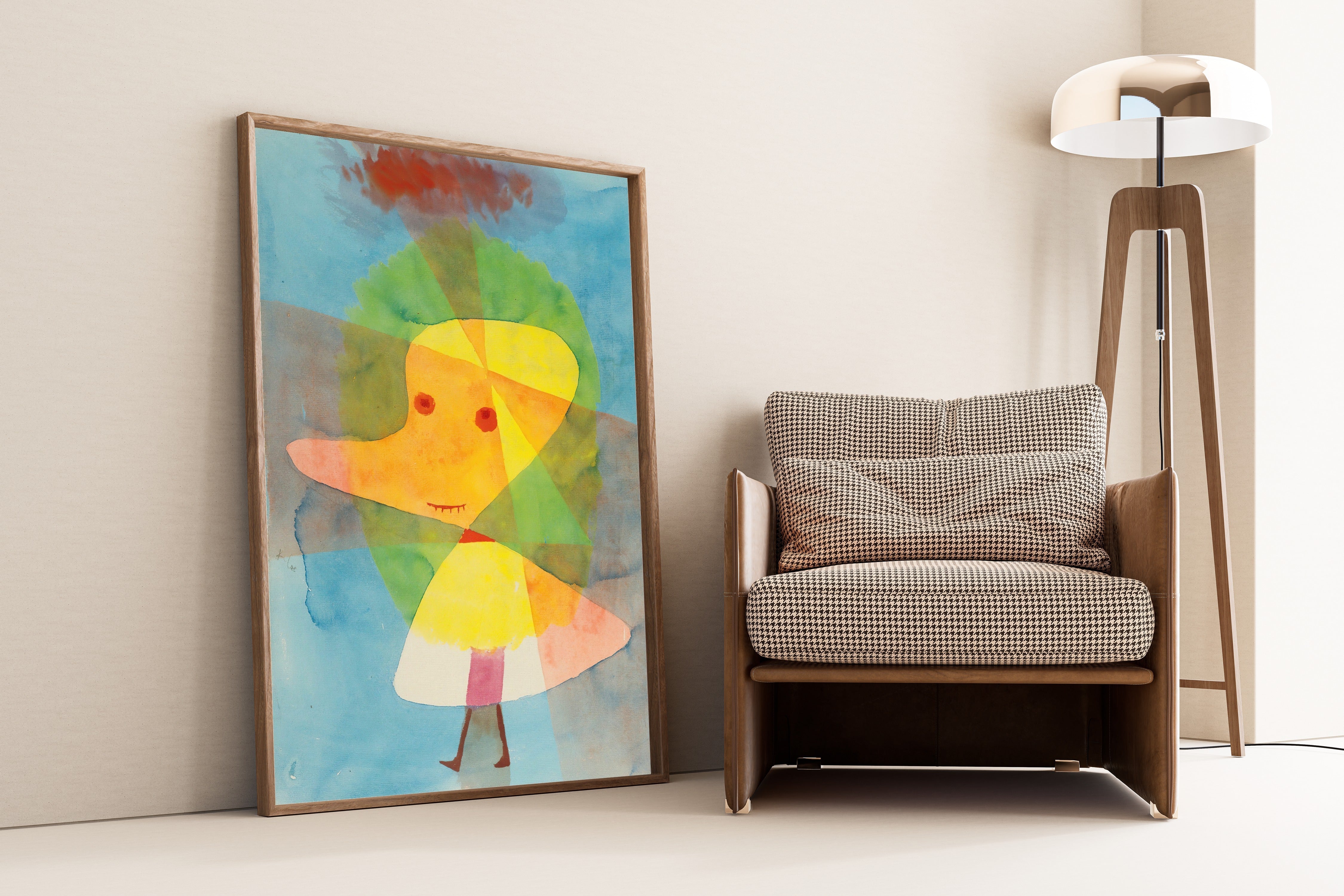 Paul Klee — Small Garden Ghost | Bauhaus Fine Art Print - 9ArtPrints